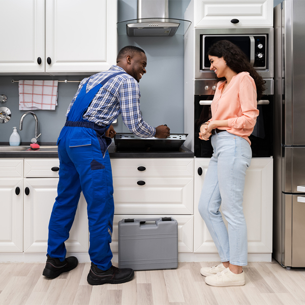 can you provide an estimate for cooktop repair before beginning any work in Westford Vermont